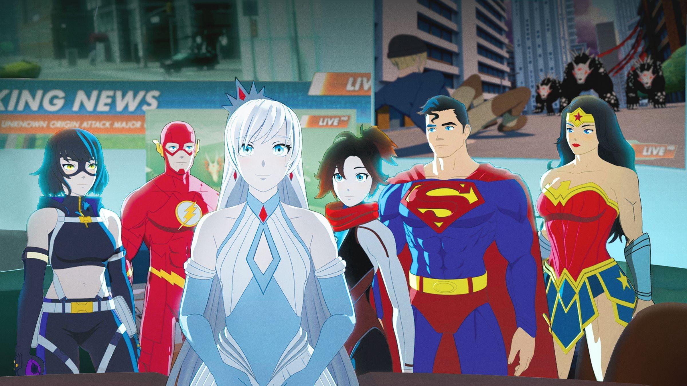 Liên Minh Công Lý Gặp Đội Rwby: Siêu Anh Hùng Và Thợ Săn Phần 2 Liên Minh Công Lý Gặp Đội Rwby: Siêu Anh Hùng Và Thợ Săn Phần 2
