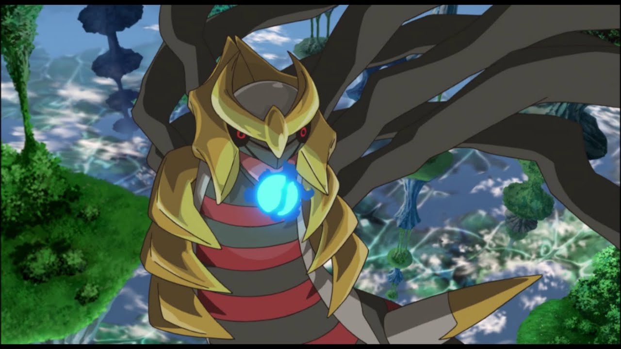 Giratina Và Bông Hoa Của Bầu Trời Giratina Và Bông Hoa Của Bầu Trời